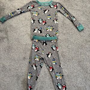 Little Sleepies penguin winter two piece Pjama